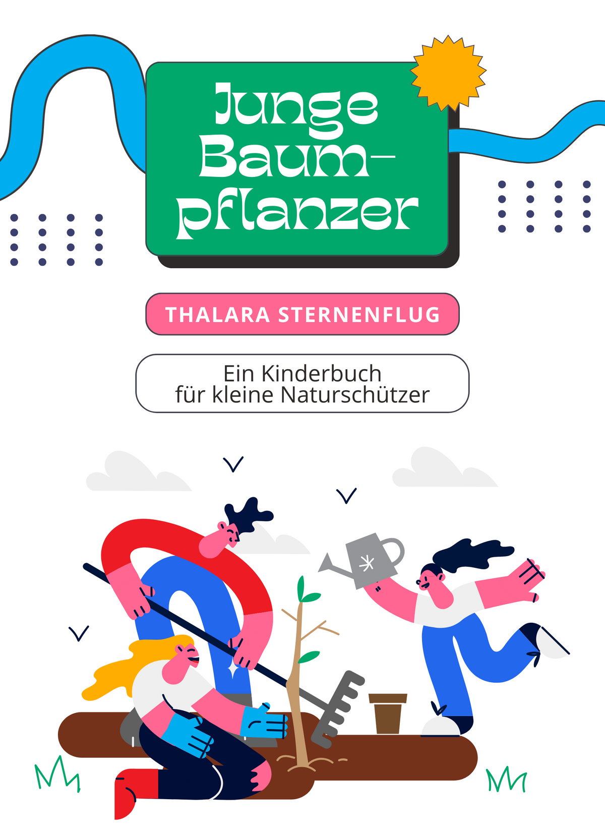 Junge Baumpflanzer
